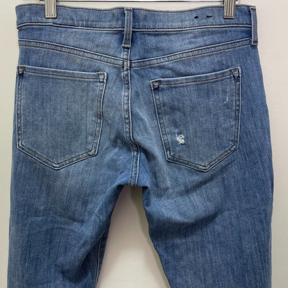 Banana Republic Skinny Distressed Jeans sz 27 - Picture 7 of 9